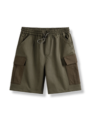 ビッグ ポケット パッチワーク ショーツ