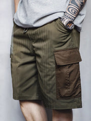 ビッグ ポケット パッチワーク ショーツ