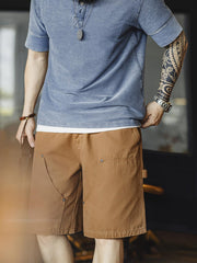 レトロダブルニーワークショーツ