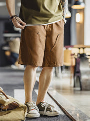 レトロダブルニーワークショーツ