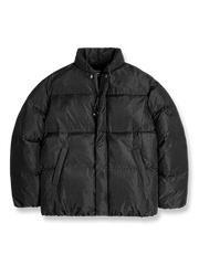 スタンドカラーダウンジャケットの正面図