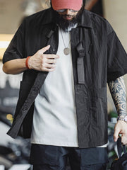 ヴィンテージ 軽量機能性薄手半袖シャツ