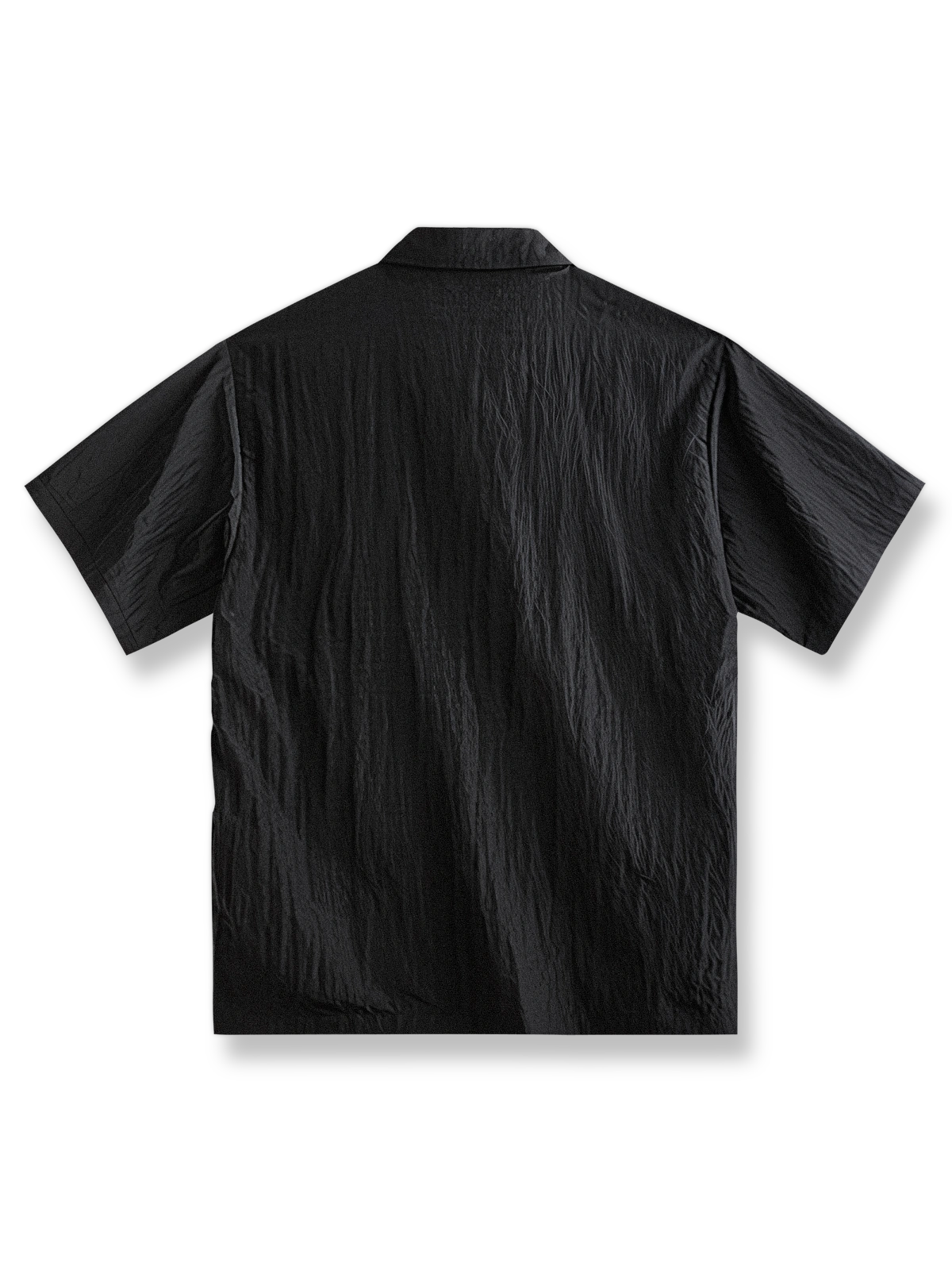 製品画像:ヴィンテージ軽量機能性薄手半袖シャツの反面図