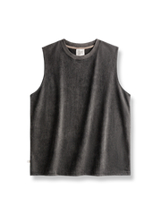 アメリカンヴィンテージスタイルのハードマンヴィンテージ加工タンクトップの全体像