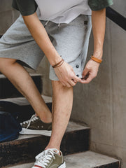 ニットスナップボタン バスケットボールショーツ