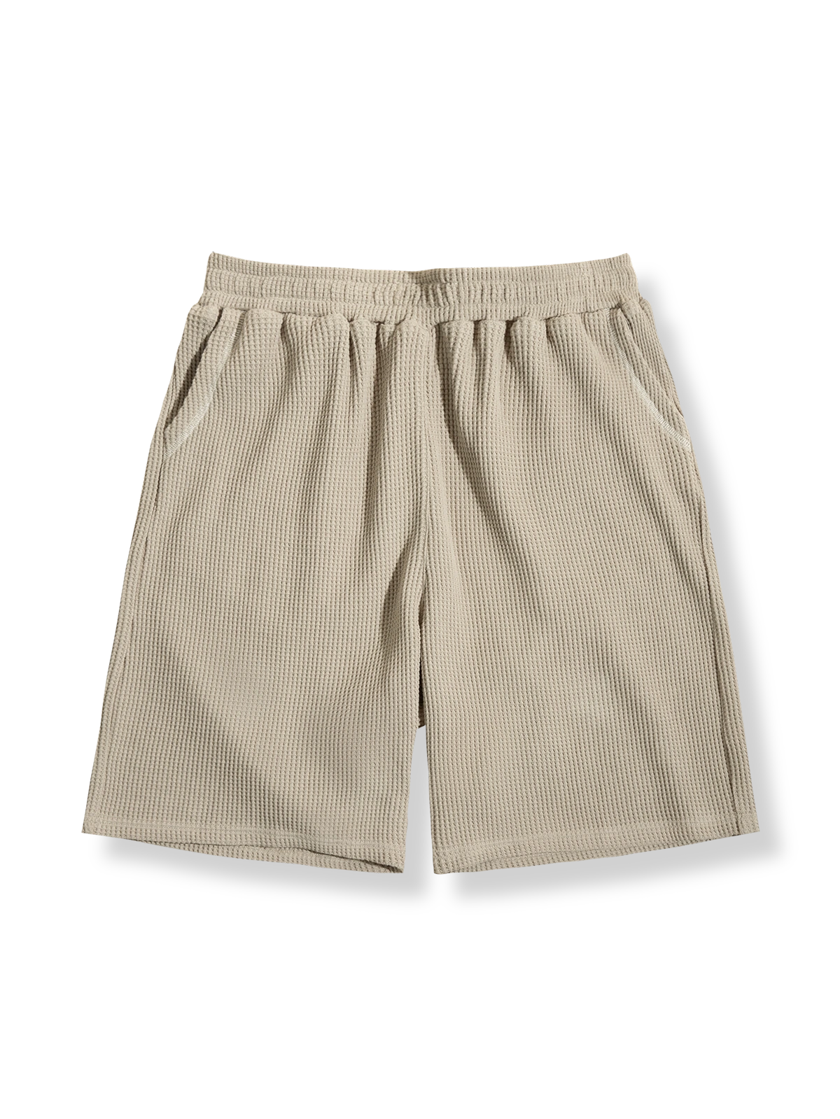 ヘビーウェイトワッフルショーツ全体図