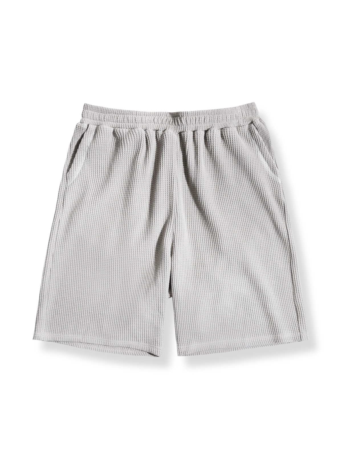 ヘビーウェイトワッフルショーツ全体図