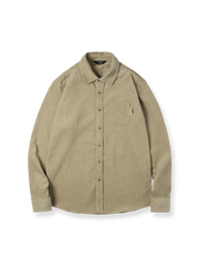 製品画像: ヴィンテージコーデュロイ長袖シャツの全体図