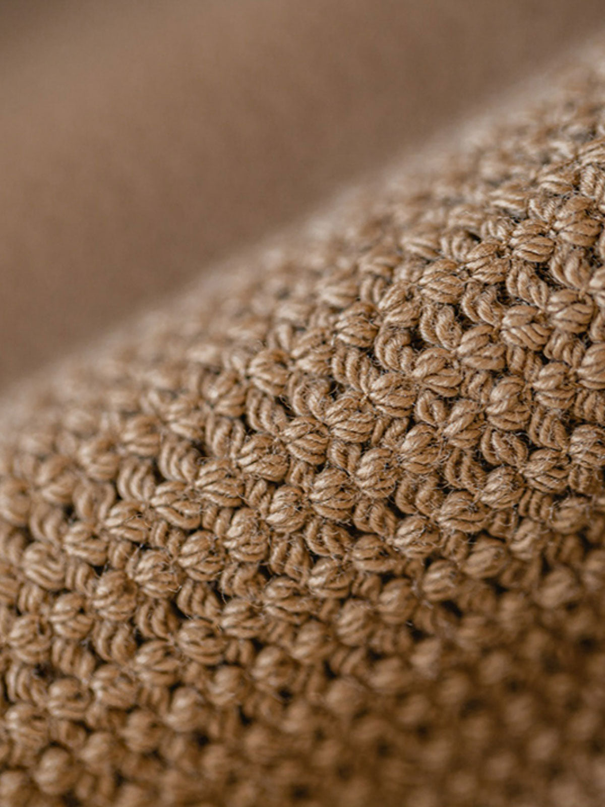 詳細画像:プルオーバーの麦穂テクスチャーの詳細