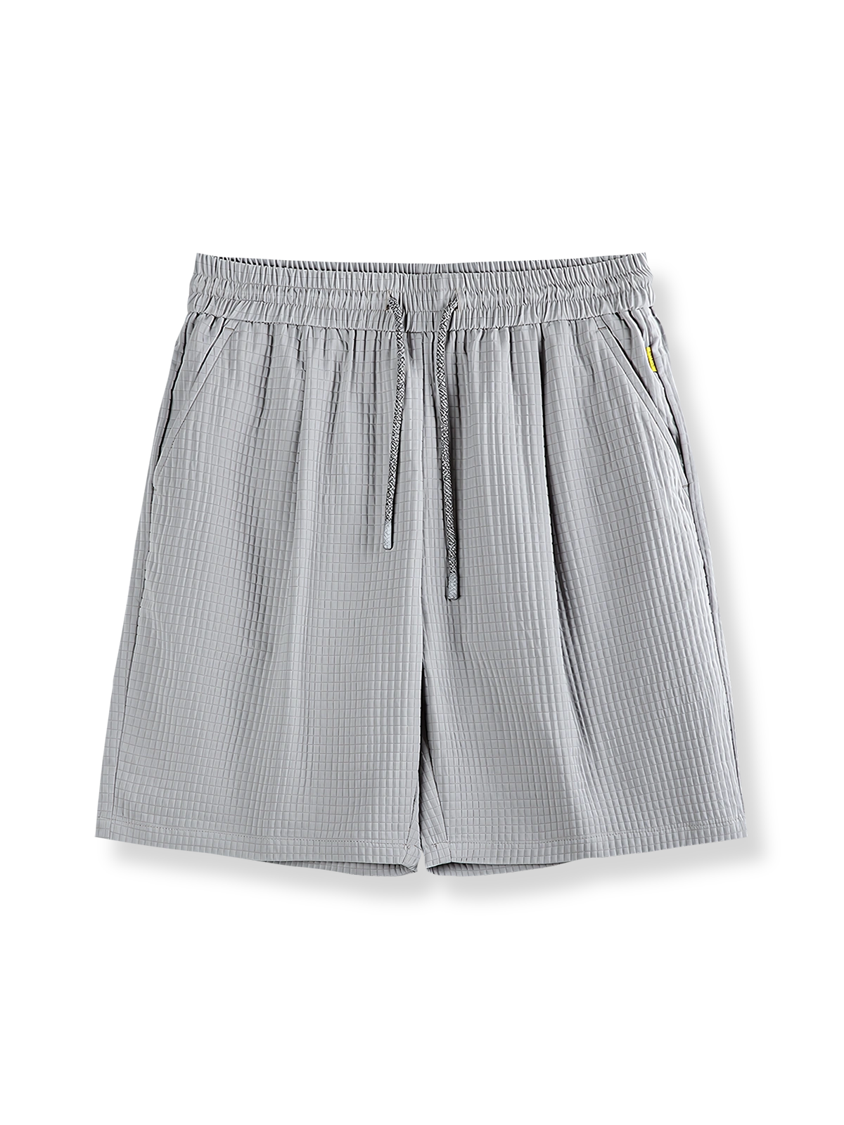 製品画像:立体チェックワイドシルエットショーツの正面図