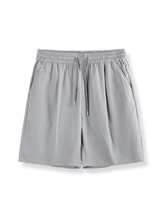 製品画像:立体チェックワイドシルエットショーツの正面図