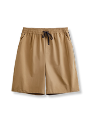 カラー ブロックジップ ショートパンツ