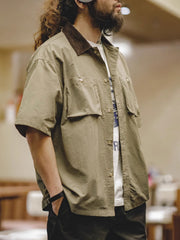 ダブルポケット ハンティングシャツ