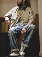 ダブルポケット ハンティングシャツ