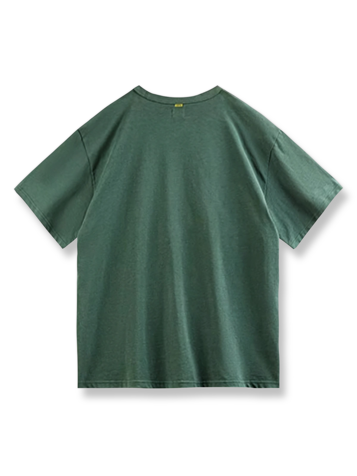 美式ヴィンテージカラーリングレタープリント半袖Tシャツの全体像