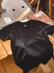 ベーシック 純コットン半袖Tシャツ