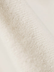 ホワイト ピュアコットン ライトデニムジャケット