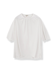 製品画像: フレンチヴィンテージ無地ハーフスリーブTシャツの正面図