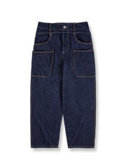 PESSOA CLUB 90年代スタイル ヘンリーシャツニット長袖Tシャツ正面展示