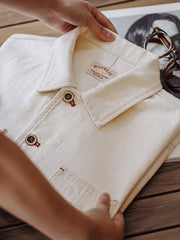 ミシガン オフホワイトデニムジャケット