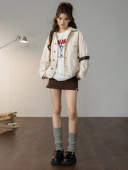 ミシガン オフホワイトデニムジャケット