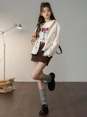 ミシガン オフホワイトデニムジャケット