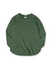 製品画像: ベーシックコットンロングスリーブTシャツの正面図