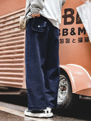 ヴィンテージストレートウォッシュデニムパンツ