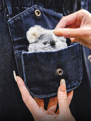 ヴィンテージストレートウォッシュデニムパンツ