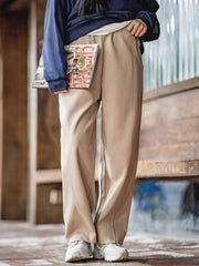 グレーワイドパンツ