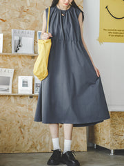 ノースリーブリゾートワンピース