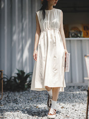 ノースリーブリゾートワンピース