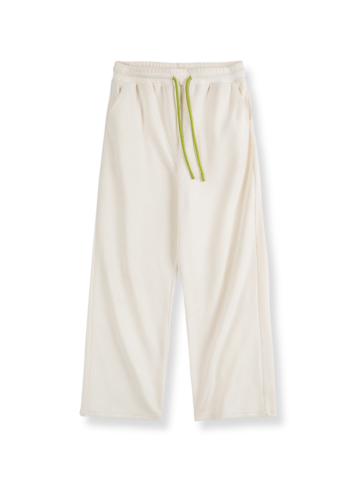 製品画像: ヴィンテージ風シェニールカジュアルパンツの全体図