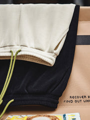 ヴィンテージ風シェニールカジュアルパンツ