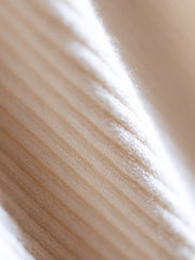 ベージュ ニットAライン スカート