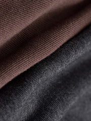 スタンドカラー ポロ半袖 ニットカーディガン