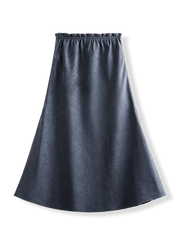 製品画像: ピーチスキン ハイウエストマーメイドスカートの正面画像