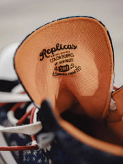 BOROパッチワークキャンバスシューズ