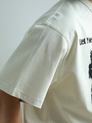 パンクロックヴィンテージプリント半袖Tシャツ