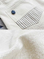 ダメージリペアとパッチワーク刺し子のディテール