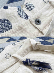 ダメージリペアとパッチワーク刺し子のディテール