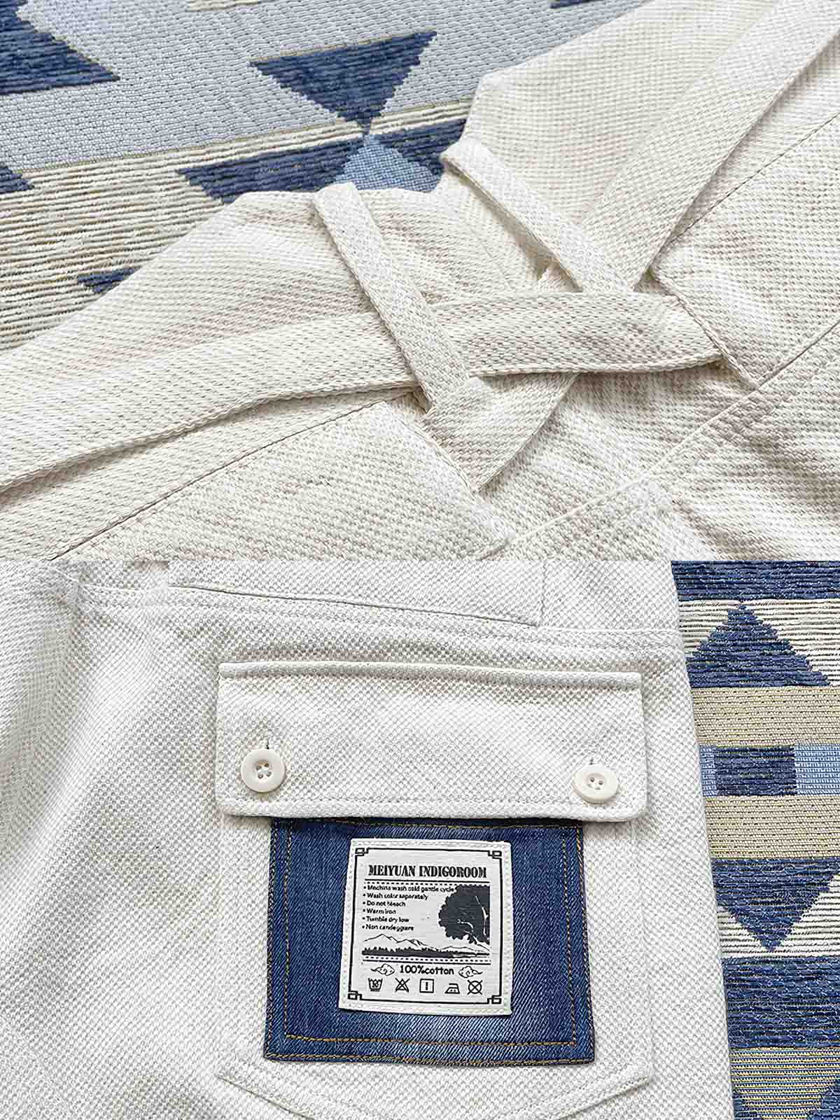 ダメージリペアとパッチワーク刺し子のディテール