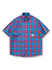 ウォッシュドチェックシャツ