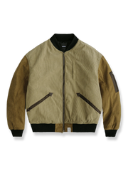 コーデュロイ ベースボールフライトジャケット
