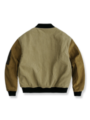 コーデュロイ ベースボールフライトジャケット