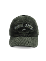 刺繍入り コーデュロイ ハット