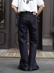 ヴィンテージ16.5オンスセルビッジデニムストレートジーンズ