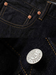 ヴィンテージ16.5オンスセルビッジデニムストレートジーンズ