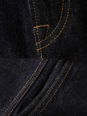 ヴィンテージ16.5オンスセルビッジデニムストレートジーンズ