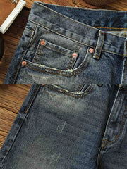 ダイヤ装飾レッドスリムフィットジーンズ